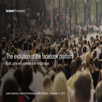 Facebook - NOAH13 London