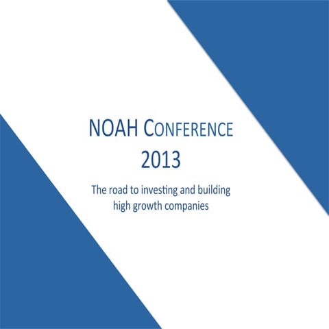 IG Expansion - NOAH13 London