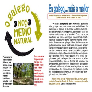 Nº 23 xaneiro 2011  en galego,...má...