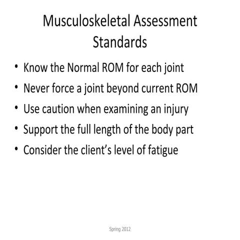 N 295 lecture 12   13 musculoskeletal student copy