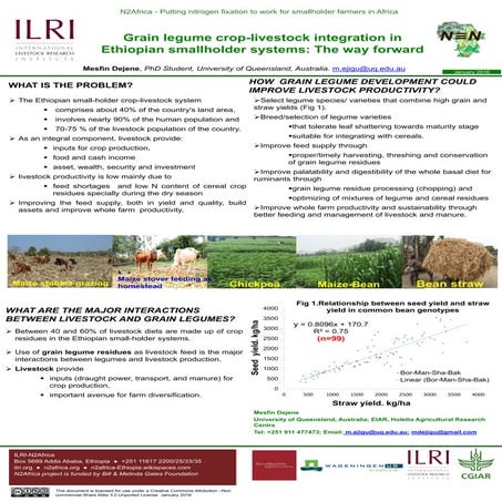 Grain legume crop-livestock integration in Ethiopian smallholder systems: The...