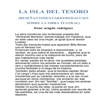 La isla del tesoro