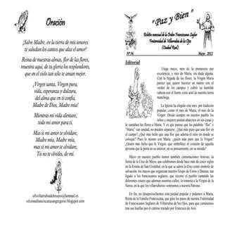 Fraternidad Villarrubia de los Ojos...