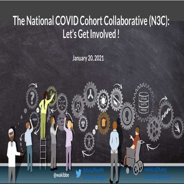 DCHI webinar on N3C January 2021