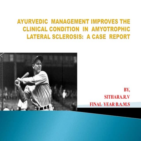 ALS TREATMENT | PPTX