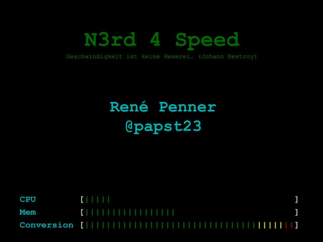 N3rd 4 speed