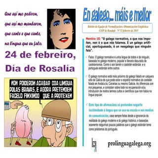Nº 52 febreiro 2015  en galego,.
