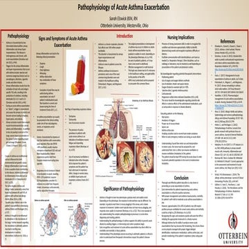 Pathophysiology of Acute Asthma Exacerbation | PPTX