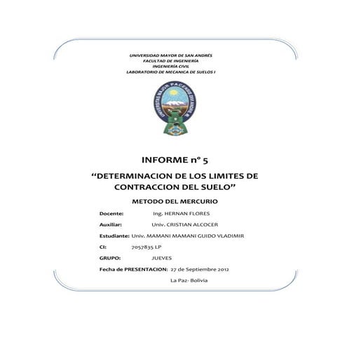 Nº5 limites de contraccion