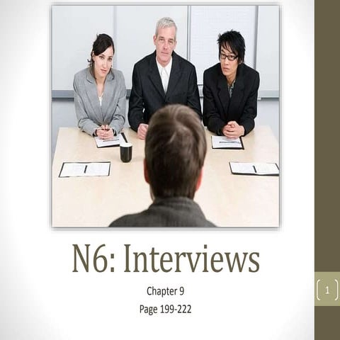 N6 Communication - Interviews for students at TVET Colleges in South Africa