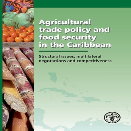 Agricultural trade policy & food security in the caribbean | PDF