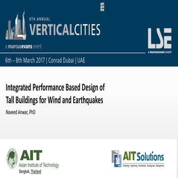 Integrated Performance Based Design of Tall Buildings for Wind and Earthquake...