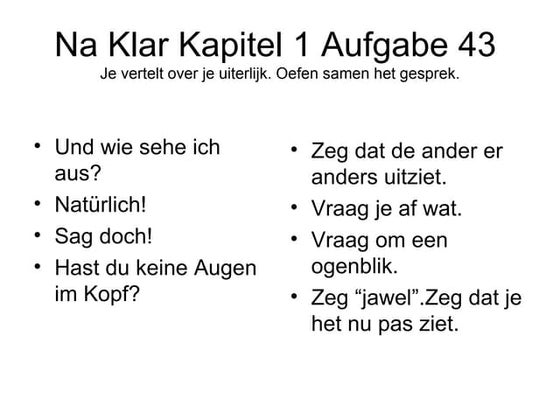 Vwo5 6, Kapitel 4, Aufgabe 28 | PPT