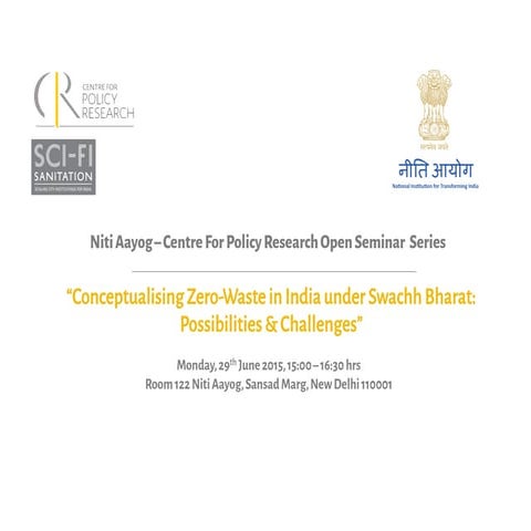 Pune’s Trash Solution: A Zero Waste City (by Kunal Kumar, Municipal Commissio...