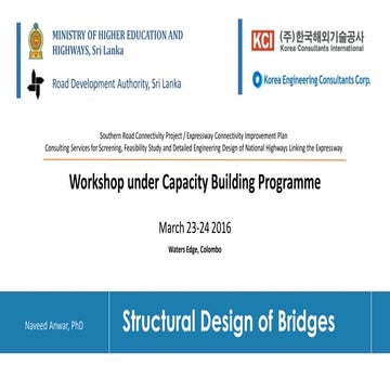 Structural Design of Bridges