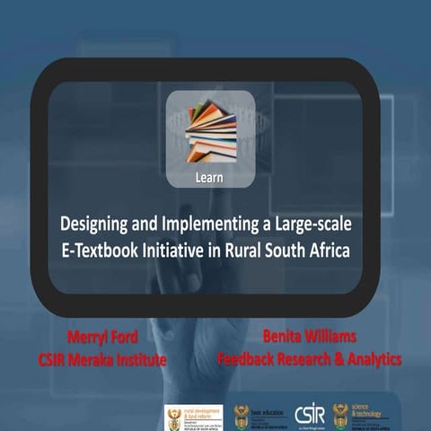 1. Description of the ICT4RED initiative in rural South Africa for Bridge 12 august 2014