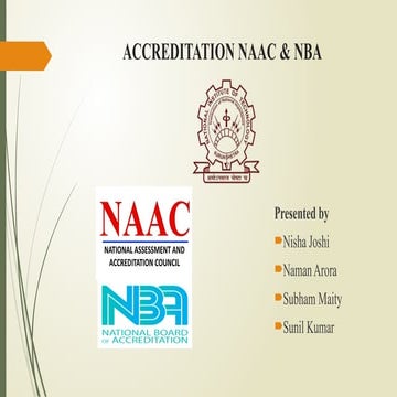 NAAC New Assessment & Accreditation Framework 2024 | PPTX