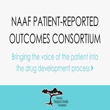 NAAF Patient-Reported Outcomes Consortium