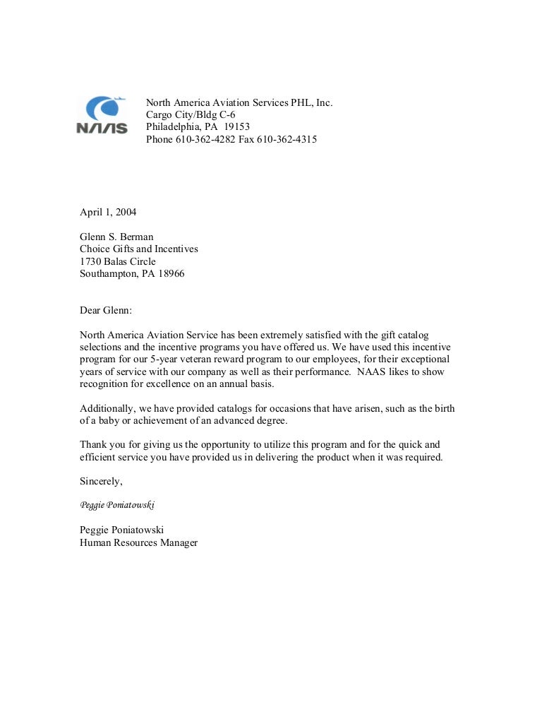 testimonial letter sample