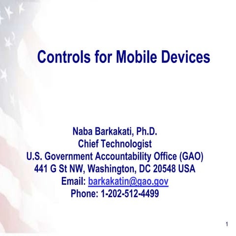 Naba barkakati controls for mobile devices