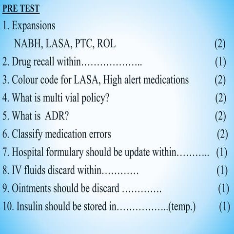 MOM-NABH 5TH STANDARD