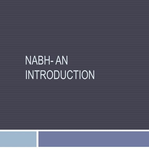 NABH- HRM Guidelines