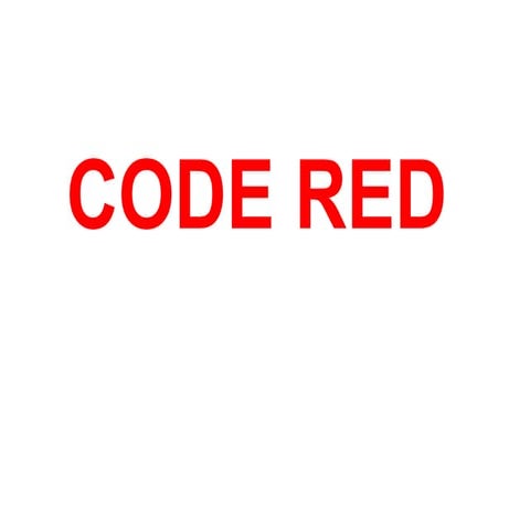 Hospital Planning Emergency Codes in Hospital | PPTX