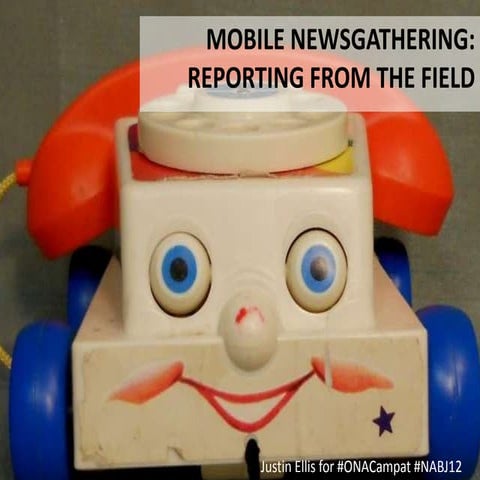 NABJ 2012 Mobile tools workshop