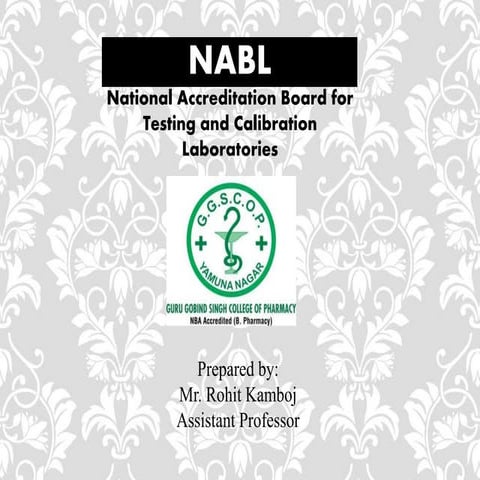NABL Accreditation