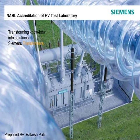 NABL Accreditation_Test Lab_for transformer | PPT