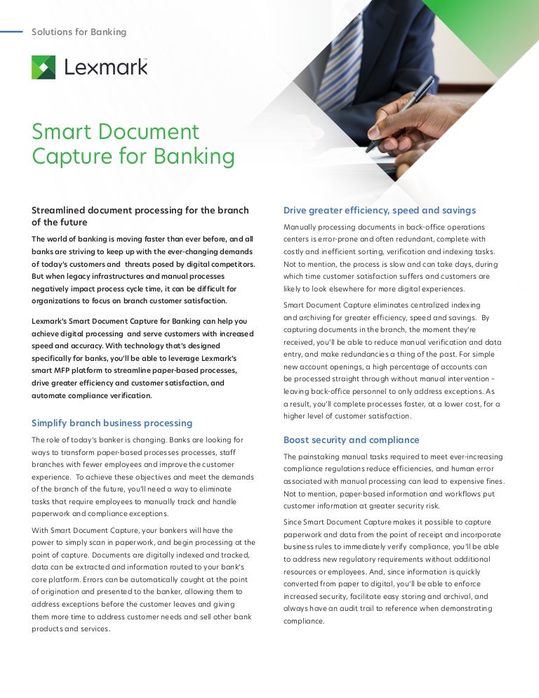 smart solutions lexmark