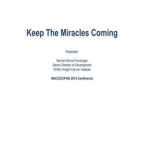 NACCDO Inspirational and informative Lessons Learned from Leaders in Our Fiel...