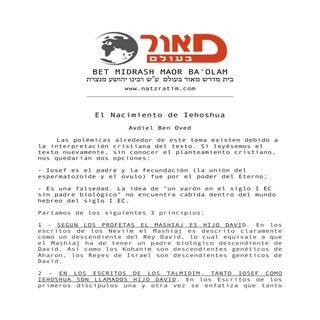 Nacimiento de-iehoshua