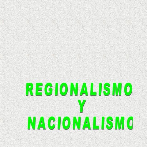 Nacionalismo