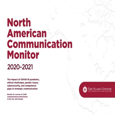 North American Communication Monitor 2020-2021