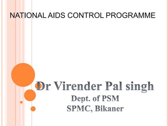 National AIDS Control Programme | PDF