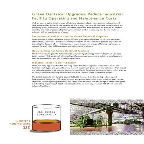 Naed Industrial Green Electrical Upgrades Brochure Final Files