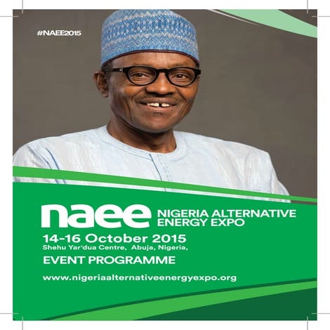 NAEE 2015 Event Programme