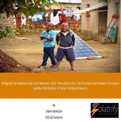 #Naee 2018 solatrify presentation