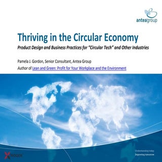 Thriving in the Circular Economy: P...