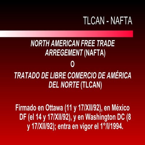 Nafta & Alca