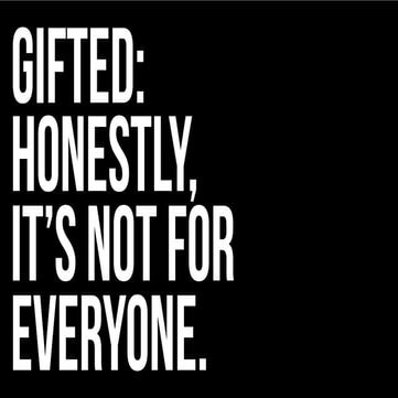 NAG 2020 -  Gifted - Honestly, it's not for everyone.