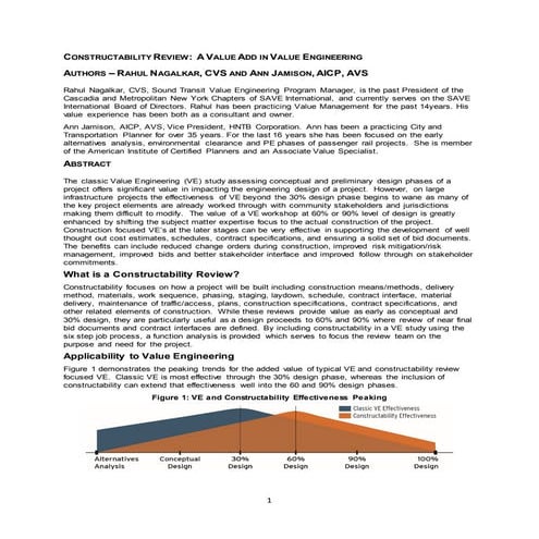 CONSTRUCTIBILIDAD EVALUACIÓN DE OPTIMIZACIÓN DE INGENIERIA