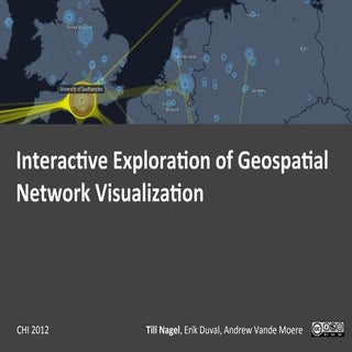 Interactive Exploration of Geospati...
