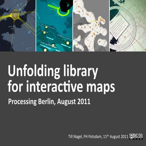 Unfolding Library for Interactive Maps