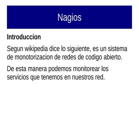 Nagios