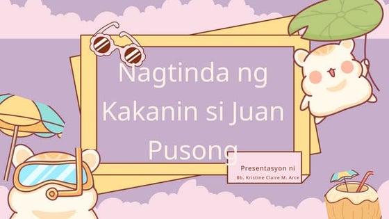 Si Buwan, Si Araw, at ang mga Bituin.pptx