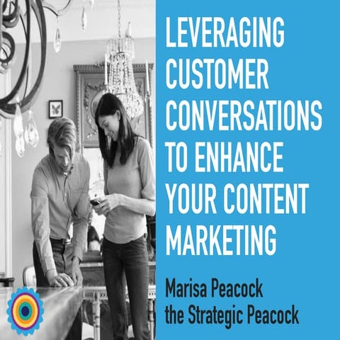 Use Your Words: Leveraging Customer Conversations to Enhance Your Content Mar...