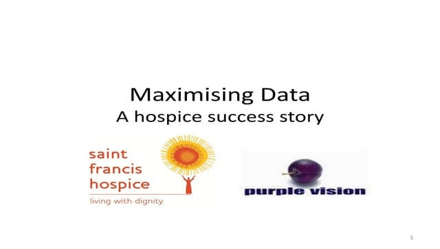 Saint Francis & Purple Vision NAHF Presentation 24/3/12