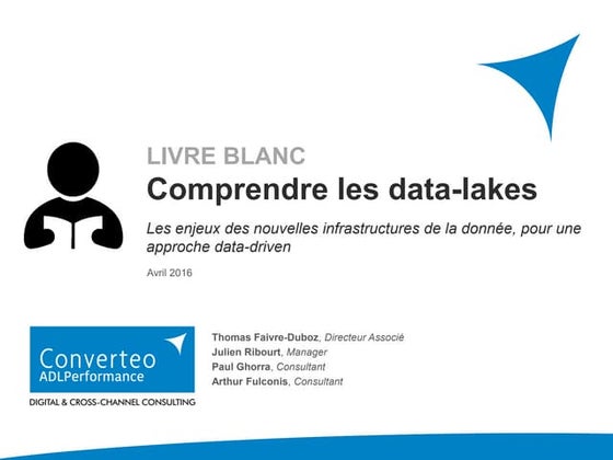 Livre Blanc : comprendre les data-lakes